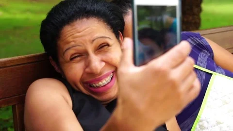 Friends Taking a Selfie with Mobile Stock Footage 84949970