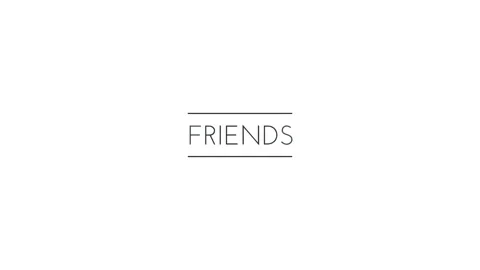 Friends on white background Stock Footage 138708418