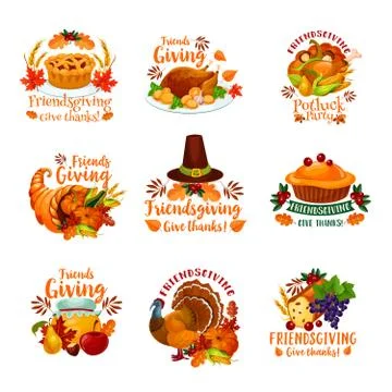 Friendsgiving Stock Illustrations – 222 Friendsgiving Stock