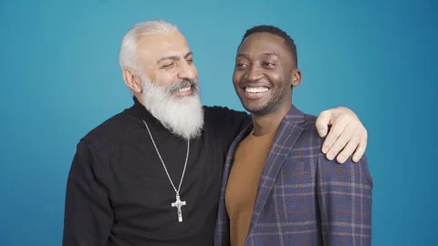 Friendship and brotherhood of Christian Stock Video Pond5