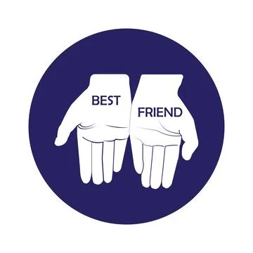 Friendship icon Stock Illustration