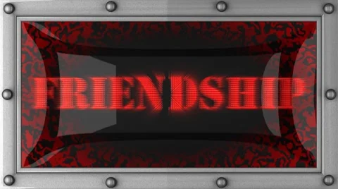 Friendship on led Видео 8762533