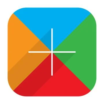 Friendster Social Network Icon Add Followers Stock Illustration