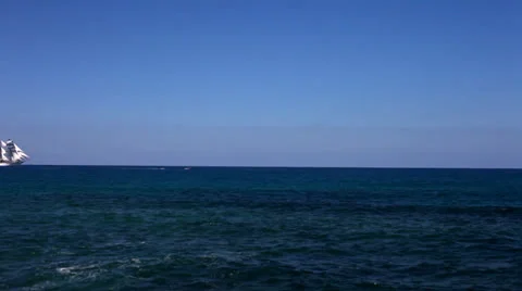 Frigate Stock Footage 25788599