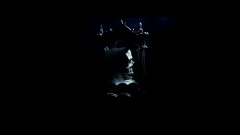 Frightening skeleton 動画素材 118937490