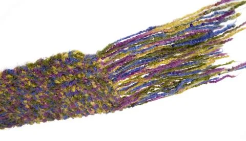 A fringed shawl Stock Photos