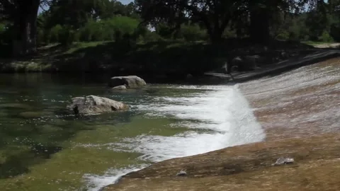Frio River waterfall 11 sec HD Video stock 140622703
