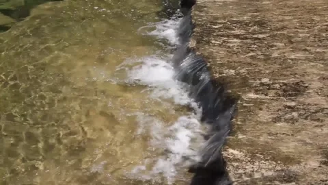 Frio River waterfall 16 sec HD Video stock 140622705