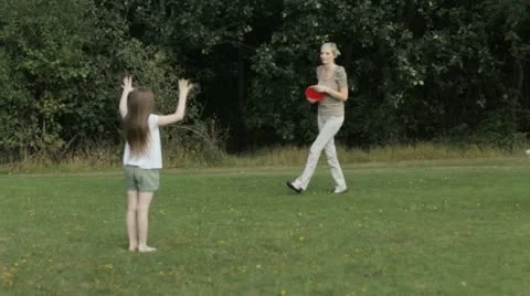 Frisbee Fun Stock Footage 22637502