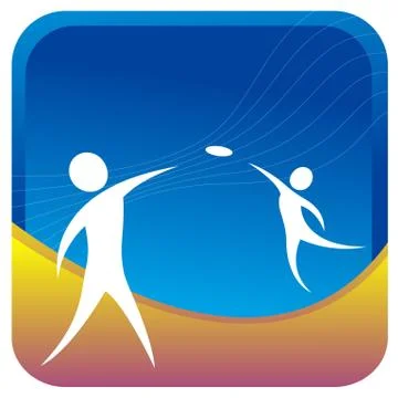 Frisbee Stock Illustration