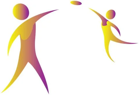 Frisbee Stock Illustration