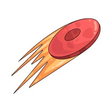 Frisbee illustration Stock Illustration