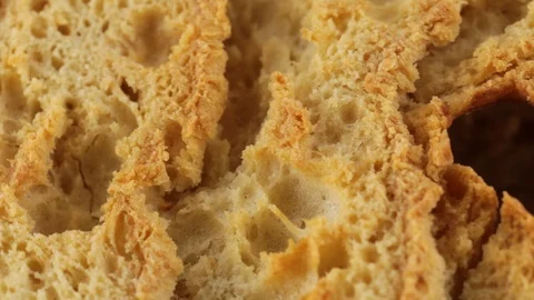 Friselle of dry bread Stock Footage 95876216