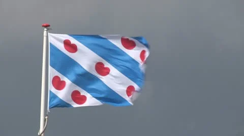 Frisian flag Stockbeeldmateriaal 10909634