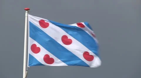 Frisian flag Stockbeeldmateriaal 10909655