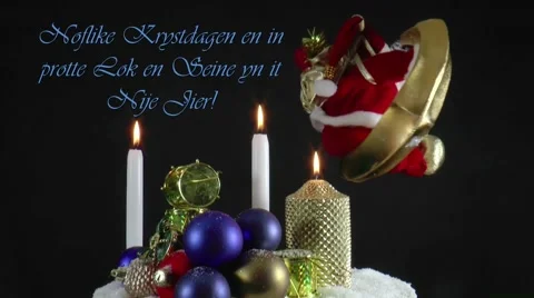 Frisian ,Noflike Krystdagen en in protte Lok en Seine yn it Nije Jier Vidéo 44423948
