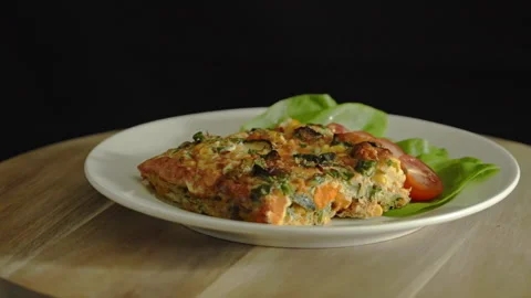 Frittata Stock Footage 278948684