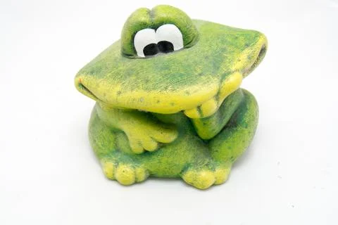 Frog figure Stock Photos