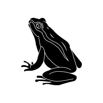 Frog icon Stock Illustration