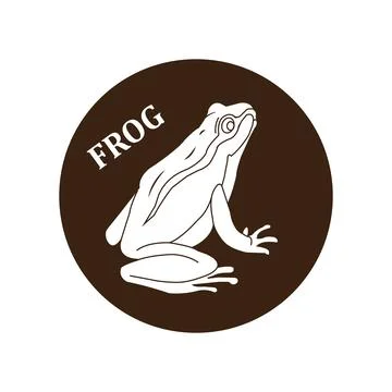 Frog icon Stock Illustration