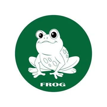 Frog icon Stock Illustration