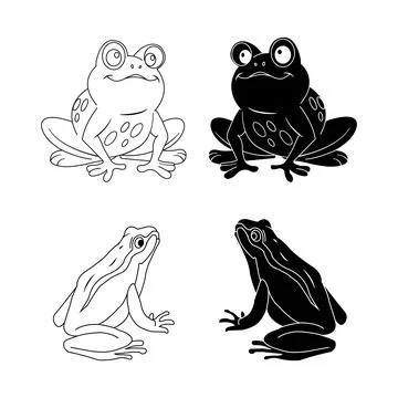 Frog icon Stock Illustration