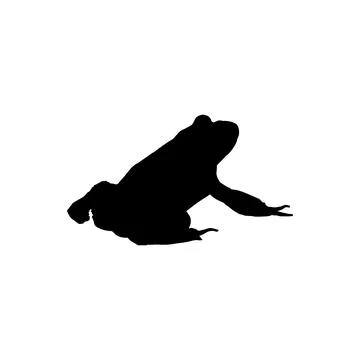 Frog icon. Simple style wild nature poster background symbol. Frog brand lo.. Stock Illustration