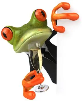 Frog Ilustración de archivo