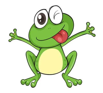 A frog Stock Illustration