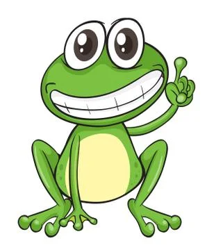 A frog Stock Illustration