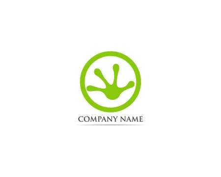 Frog logo  and symbol vector illustration Stock Illustration