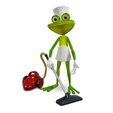 Frog maid イラスト素材