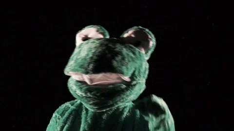 Frog man dancing 7 Video stock 89627939