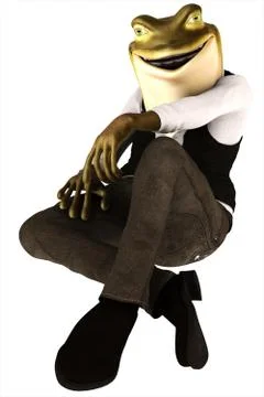 Frog man Stock Illustration