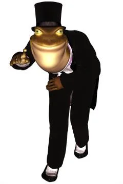 Frog man Stock Illustration