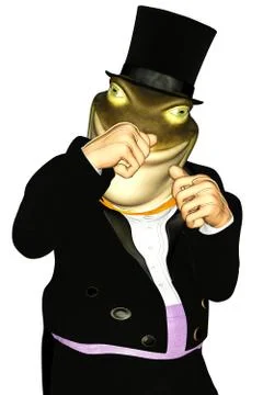Frog man Stock Illustration