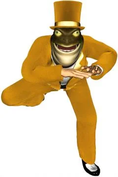 Frog man 스톡 일러스트