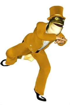 Frog man Stock Illustration