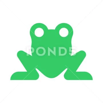Frog symbol. Toad icon sign. vector illustration: Graphic #162641005