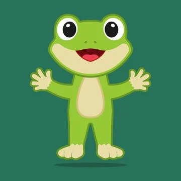 Frog vector image Illustration