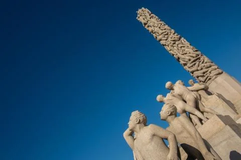Frogner park Stock Photos