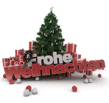Frohe Weihnachten Stock Illustration