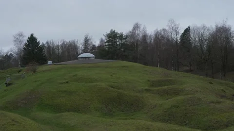 Froideterre structure Verdun's battelfield Stock Footage 263231818