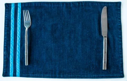Frok and knife Stock Photos