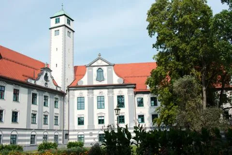Fronhof in Augsburg Stock Photos