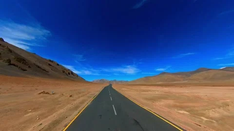 Front and Rear view Road Trip Adventure Video stock 237991675