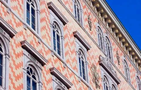 Front of a building Foto stock