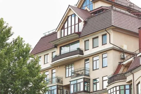 Front of the building Stock Photos