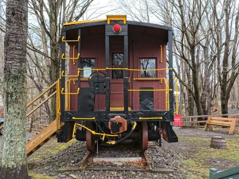 Front of the Caboose Stock-Fotos