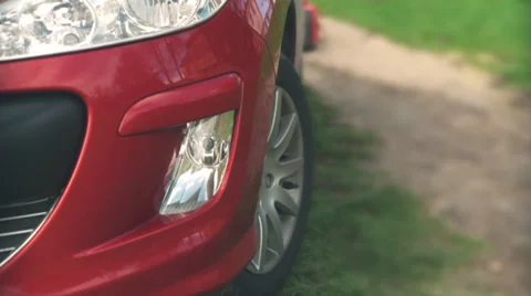 Front of the car Stock Footage 31090408